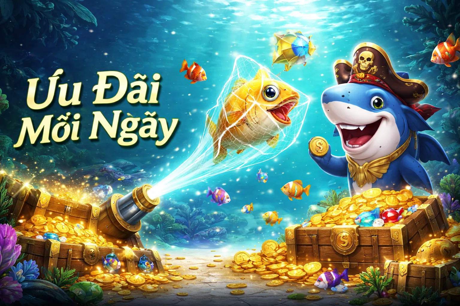 Quy tắc trò chơi Bắn Cá tại 123win01